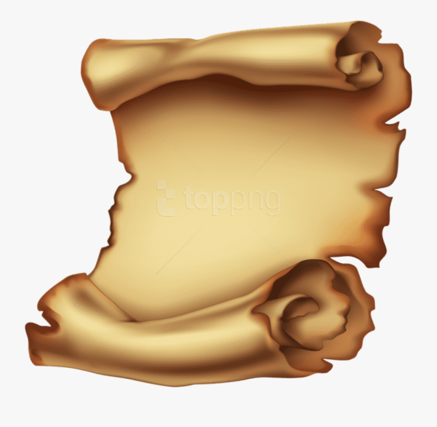 Old Scroll Png - Transparent Scrolls Clipart Png, Transparent Clipart