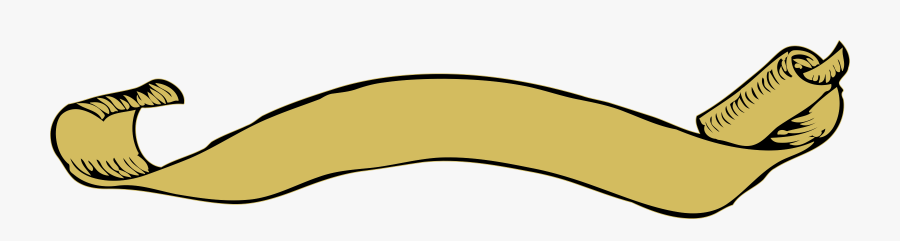 Banner Clipart Fancy - Scroll Paper Clip Art, Transparent Clipart