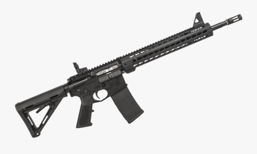 Ruger Ar 556 With Magpul Furniture, Transparent Clipart