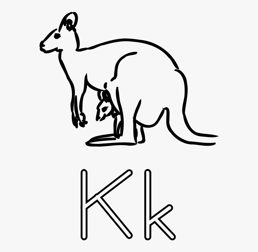 Kangaroo Clip Art Download - K Kangaroo Clipart, Transparent Clipart