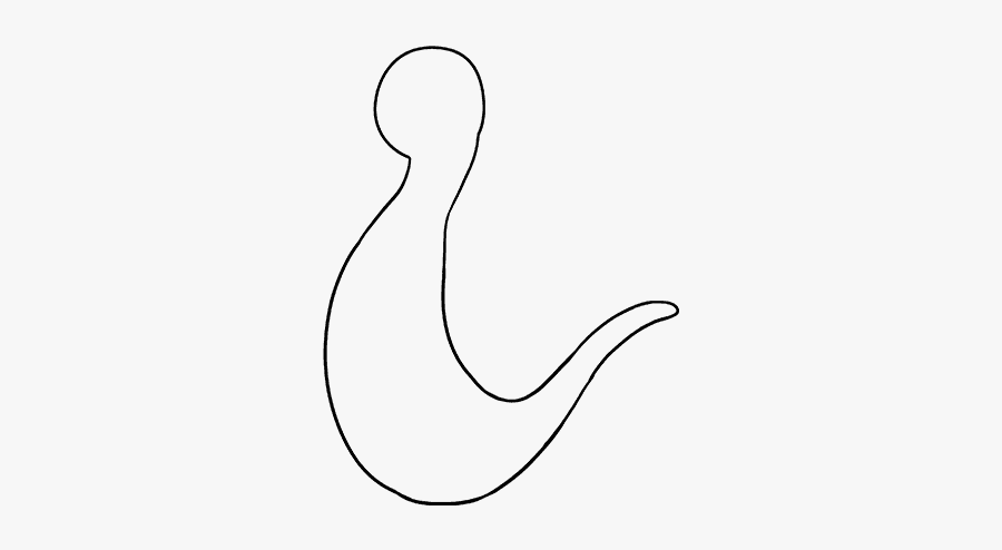 How To Draw Cartoon Kangaroo - Sketch, Transparent Clipart