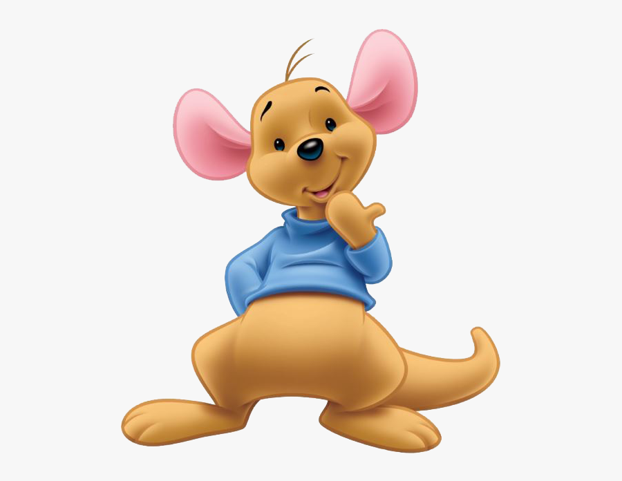 Kanga & Roo Clipart - Winnie The Pooh Characters Roo, Transparent Clipart