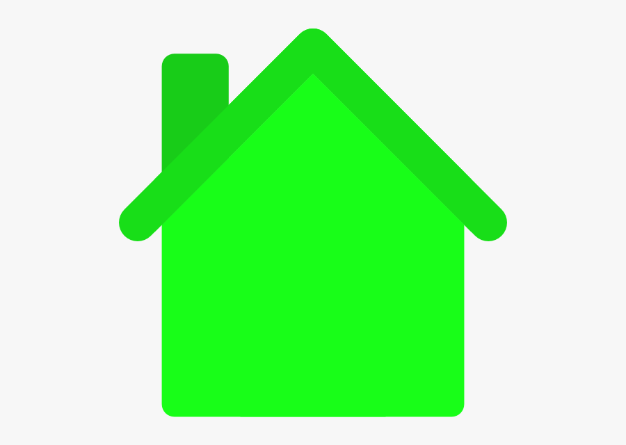Small Green House Cartoon, Transparent Clipart