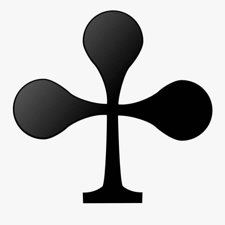 Playing Cards Symbols - Club Symbol Cards, Transparent Clipart
