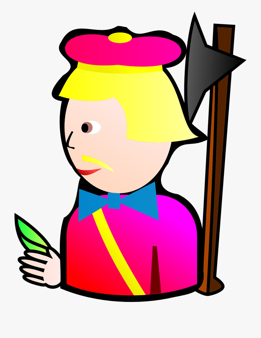Knave, Playing Card, Boy, Blonde, Male, Man, Person, - Jack Of Spades Card, Transparent Clipart