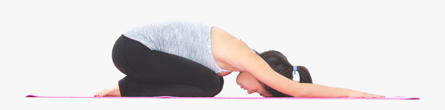 Child Pose - Pilates, Transparent Clipart
