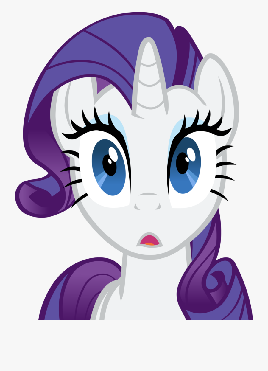 Pony Clipart Mlp Rarity - Mlp Rarity Face, Transparent Clipart