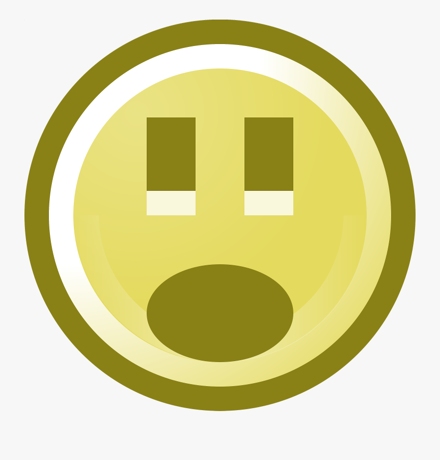 Free Shocked Smiley Face Clip Art Illustration Girl - Clip Art, Transparent Clipart
