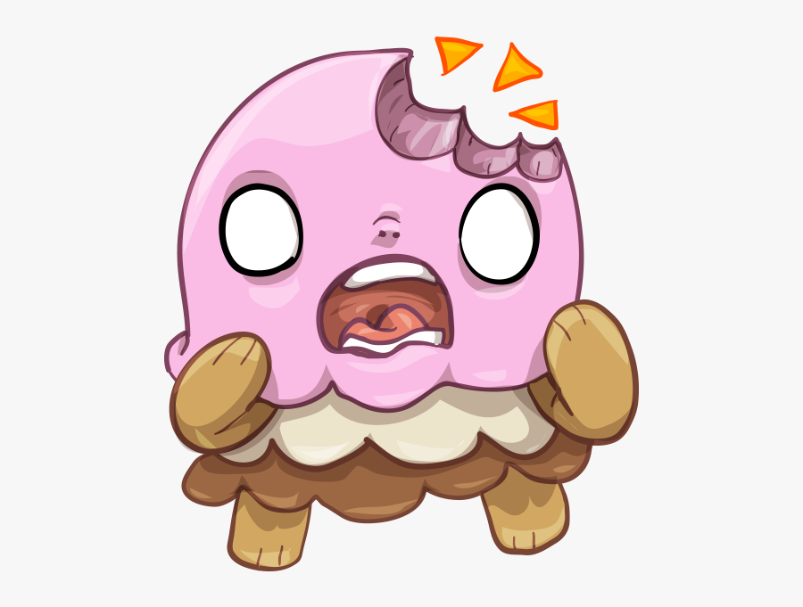 Messenger Ice Cream Emoji - Portable Network Graphics, Transparent Clipart