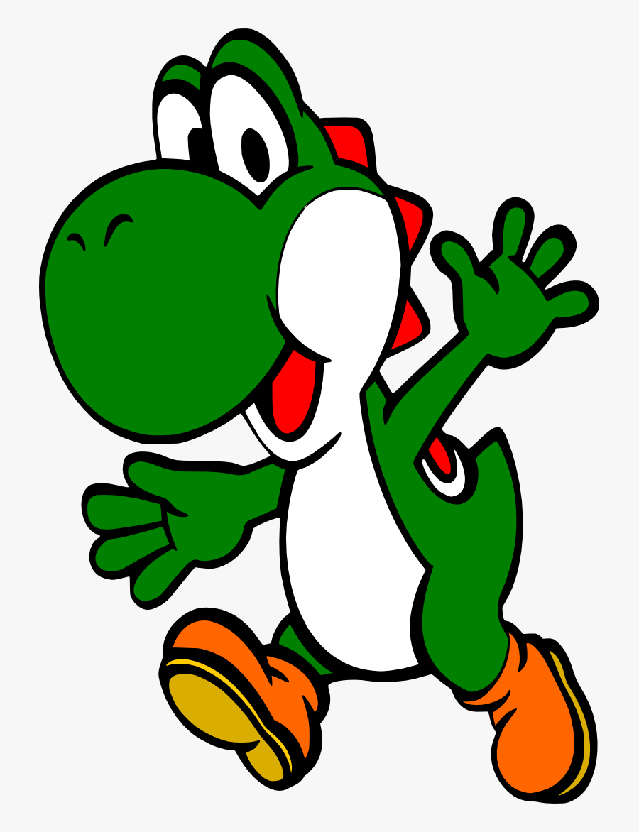 Mario Bros Clip Art - Yoshi Clip Art, Transparent Clipart