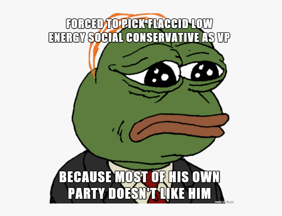 Low Energy Sad Meme , Transparent Cartoons - Pepe The Frog Business, Transparent Clipart