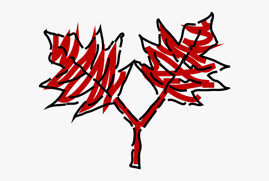 Two, Tree, Plant, Vine, Leaves, Bush, Shrub - Clip Art, Transparent Clipart