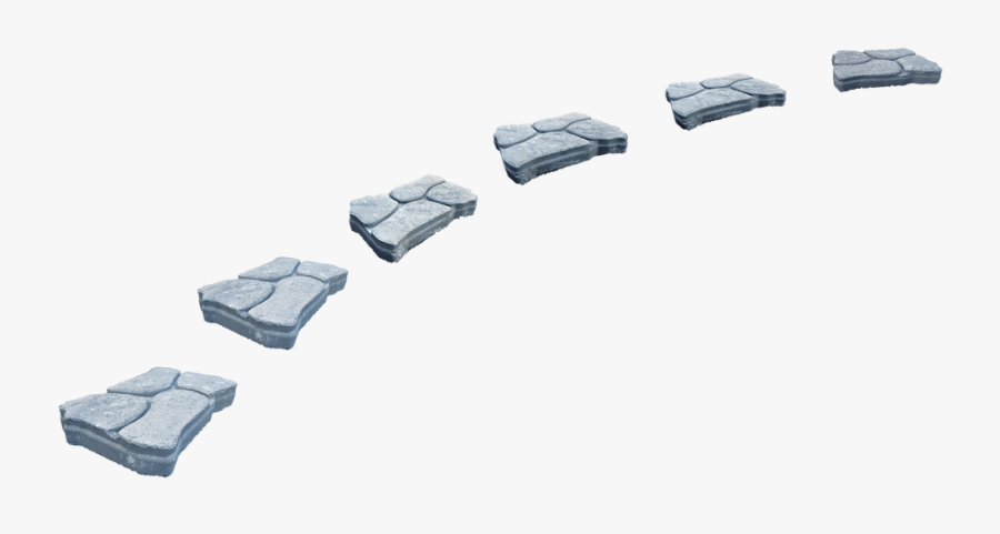 Clip Art Stones Real And Vector Graphics - Transparent Background Stepping Stones Clipart, Transparent Clipart