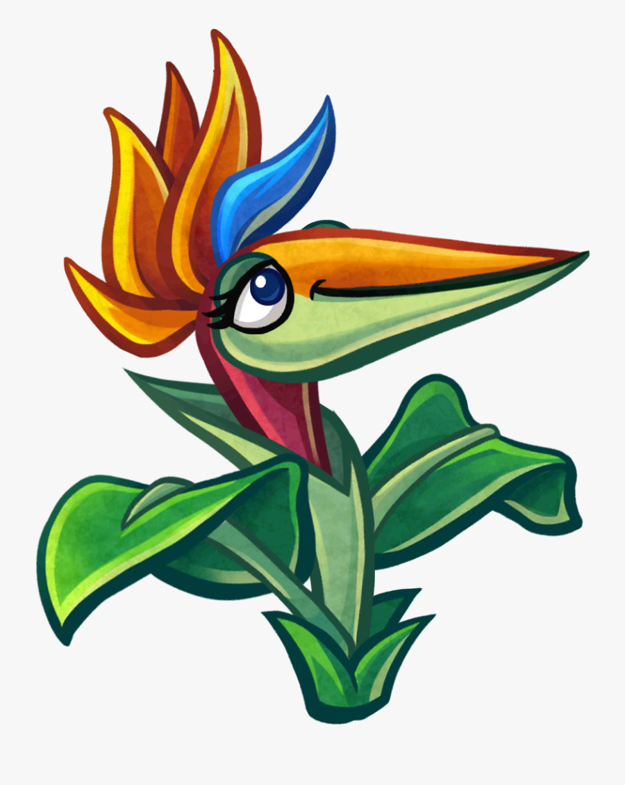 Bird Of Paradise Plants - Pvz Heroes Bird Paradise, Transparent Clipart