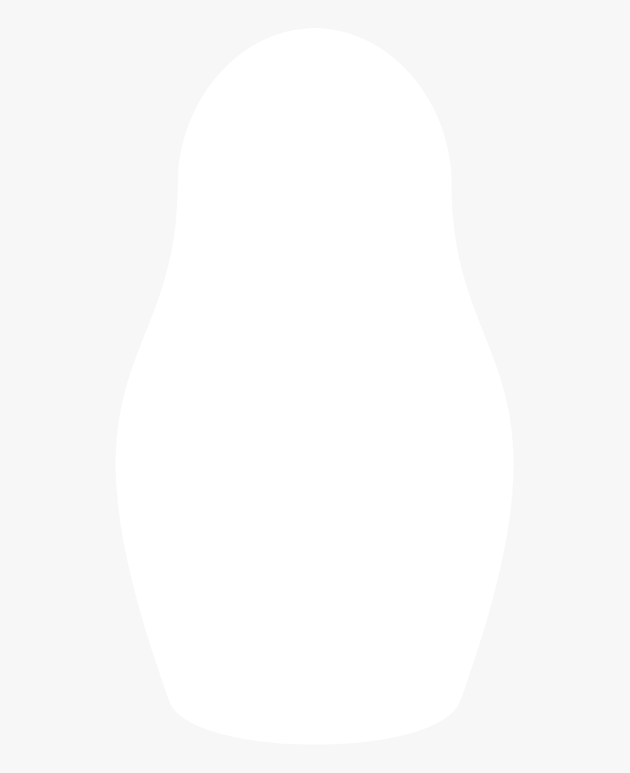 Russian Silhouette At Getdrawings - Gumdrop Clipart Black And White, Transparent Clipart