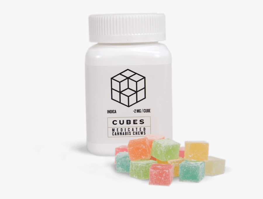 Dose Cubes Candied Fruit - Gumdrop, Transparent Clipart