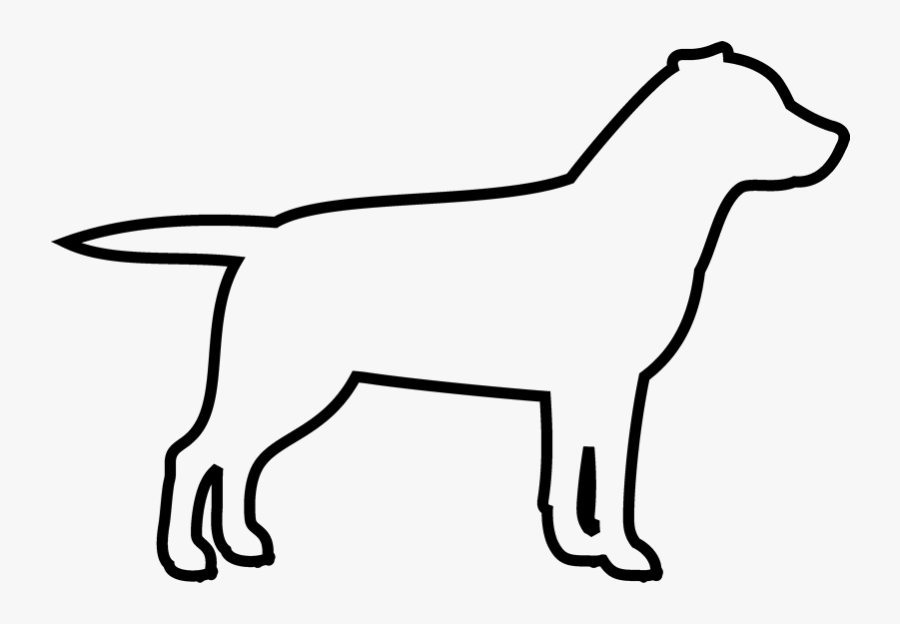 Dog Outline Png, Transparent Clipart