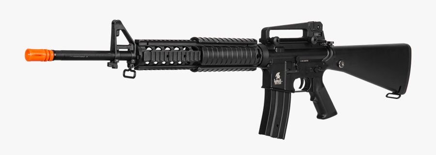 Lancer Tactical Lt B M A Aeg - M16a1 Airsoft Full Metal, Transparent Clipart