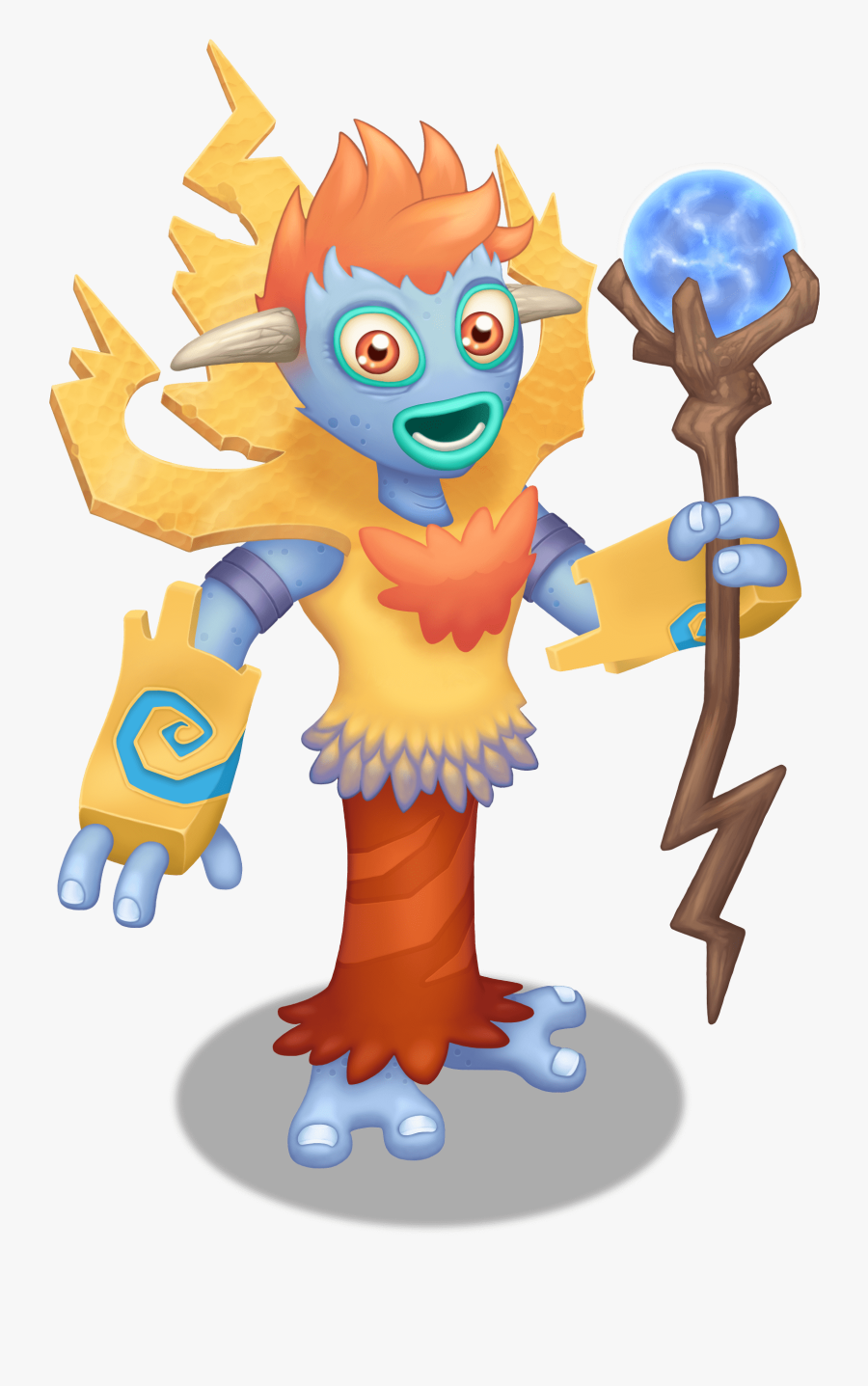 Galvana Holding Magical Stick - My Singing Monsters Attmoz, Transparent Clipart