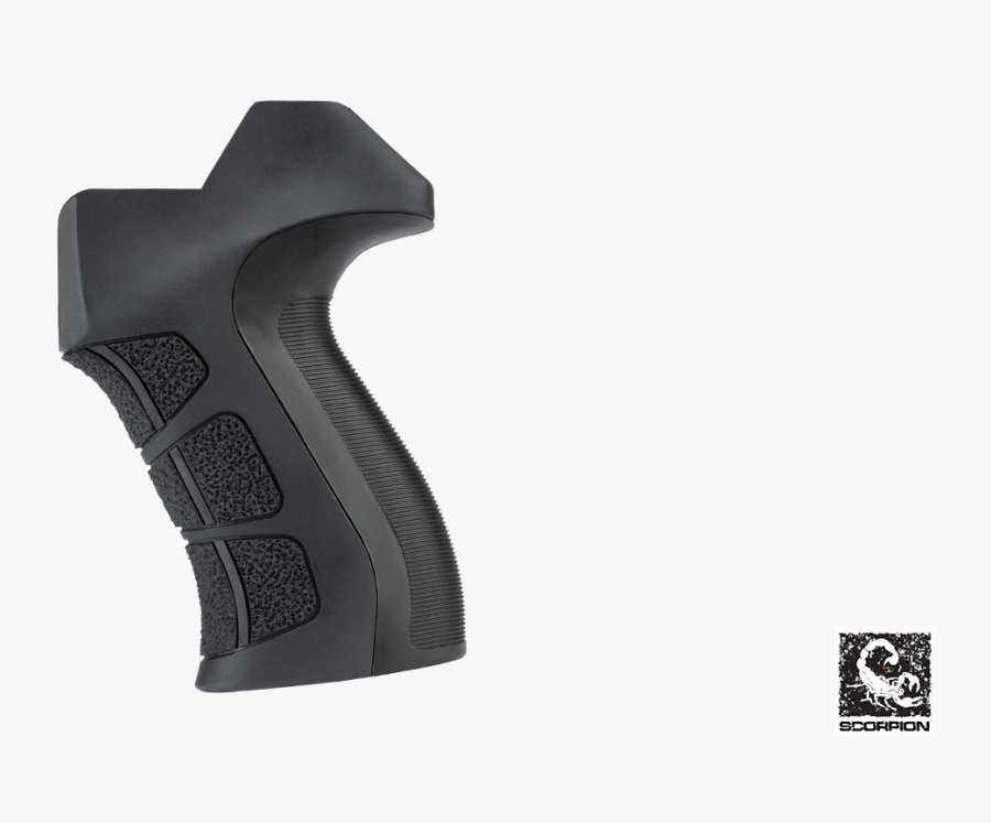 Ar-15 T2 Scorpion Recoil Pistol Grip - Ar Hand Grip Png, Transparent Clipart