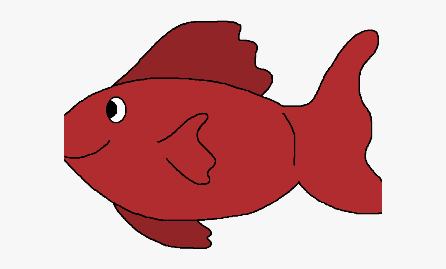 Goldfish Clipart Printable - Red Fish Clip Art, Transparent Clipart