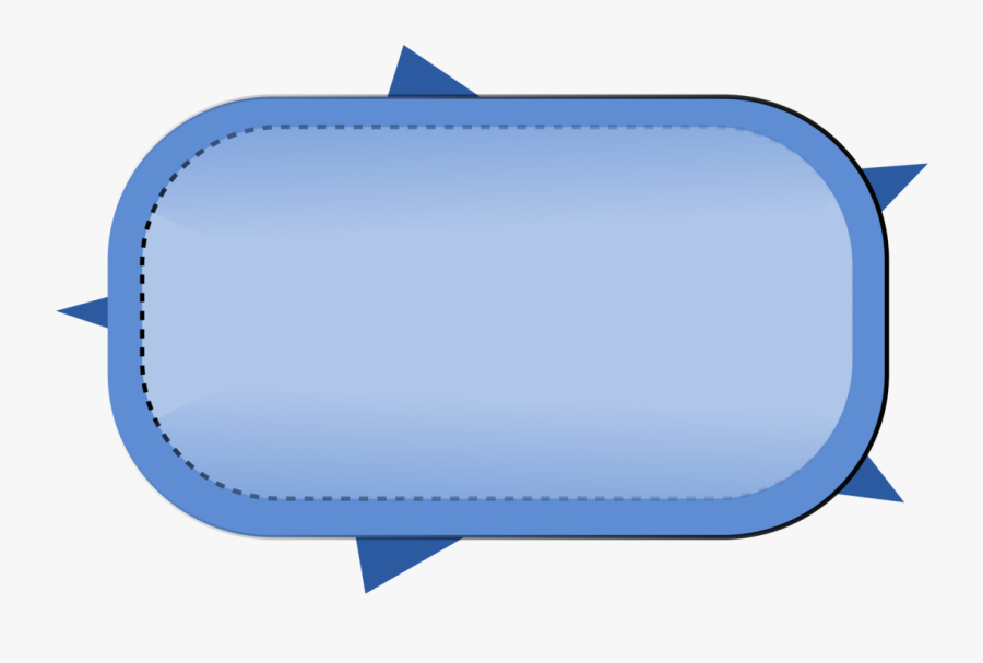 Blue,angle,area - Etiqueta Vector Azul Png, Transparent Clipart