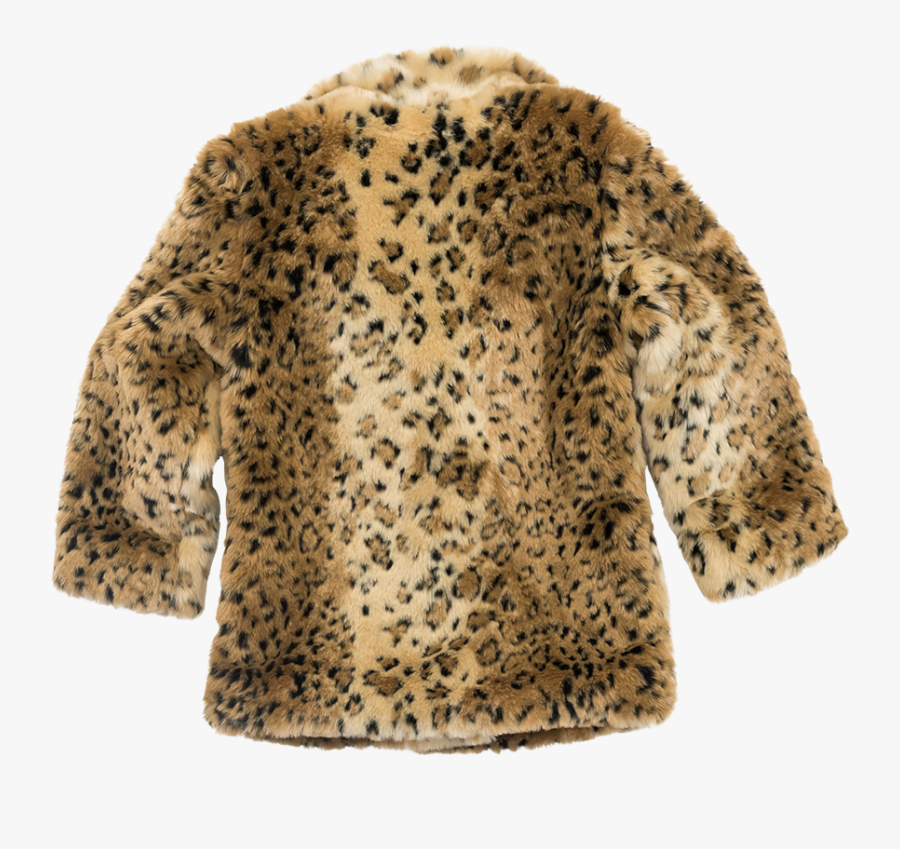 Leopard Fur Coat Png Image - Fur Clothing, Transparent Clipart