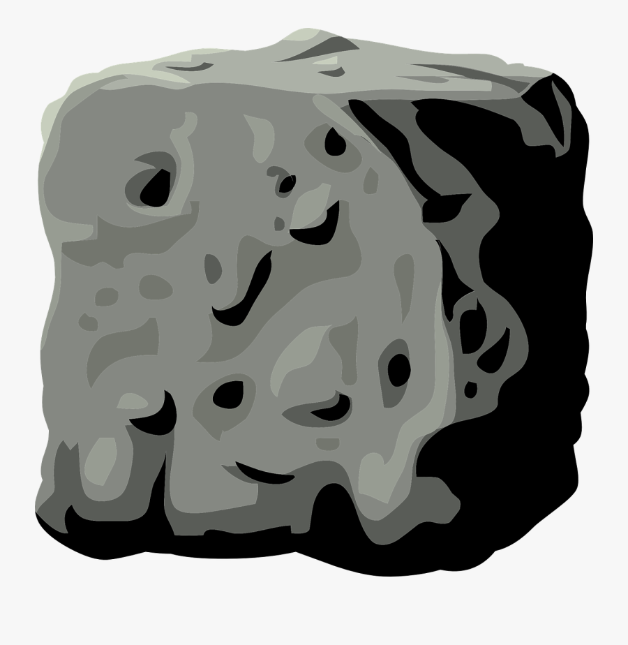 Head,skull,snout - Space Rock Cartoon Png, Transparent Clipart