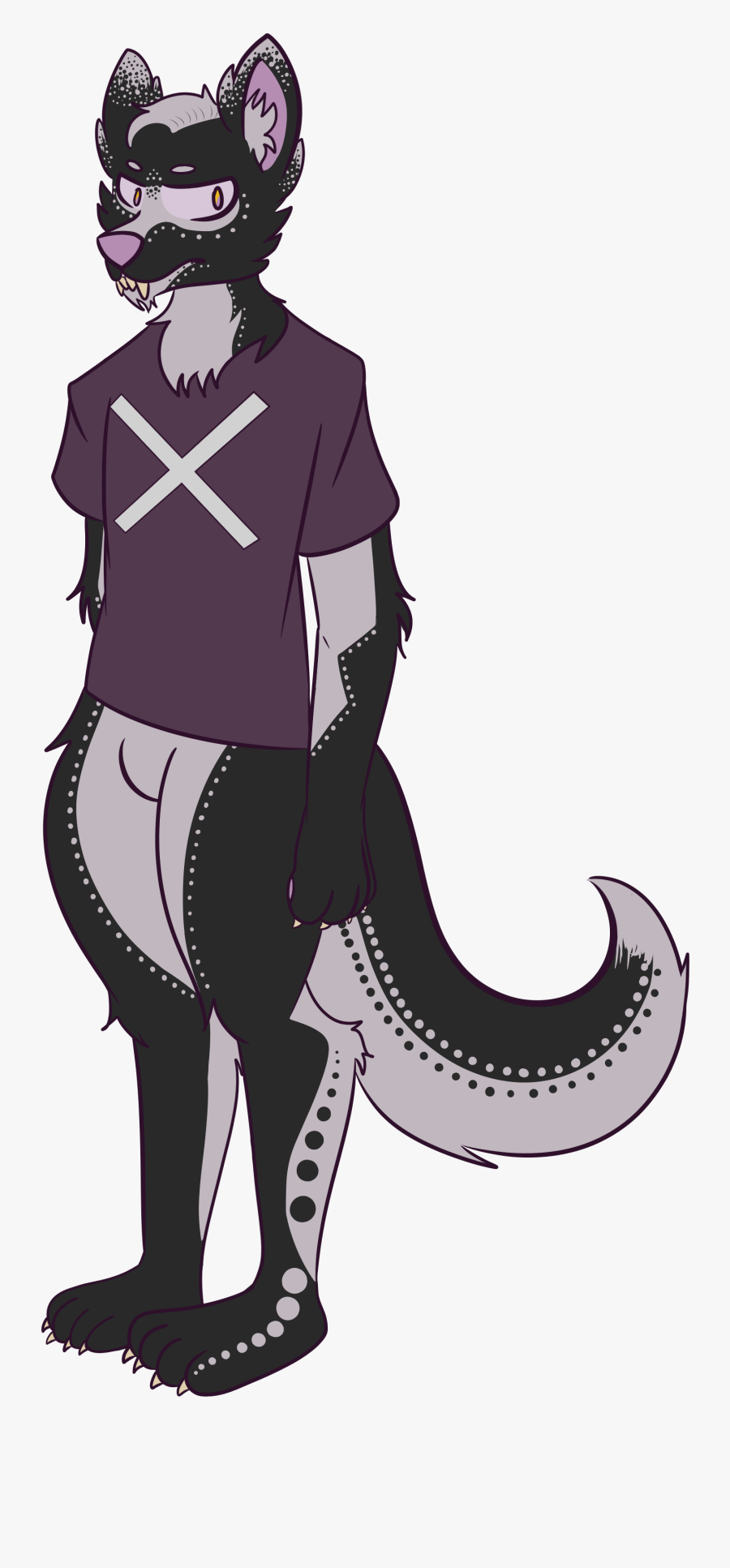 My First Public Furry Drawing - Cartoon, Transparent Clipart