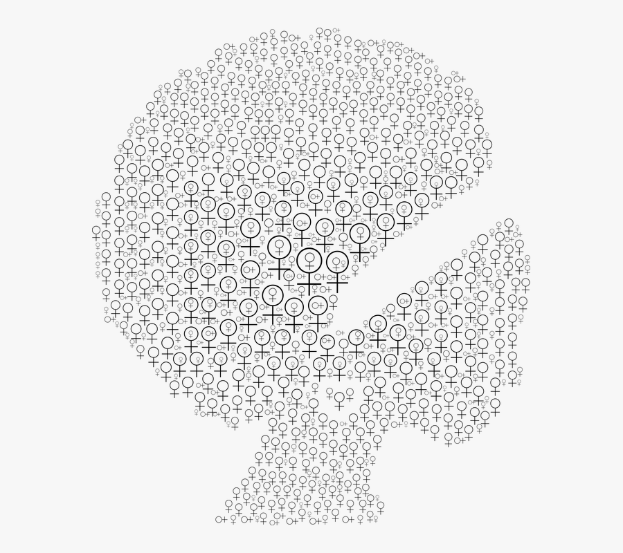 African American Black Female Woman Girl Feminine - Linked Open Data Lod, Transparent Clipart