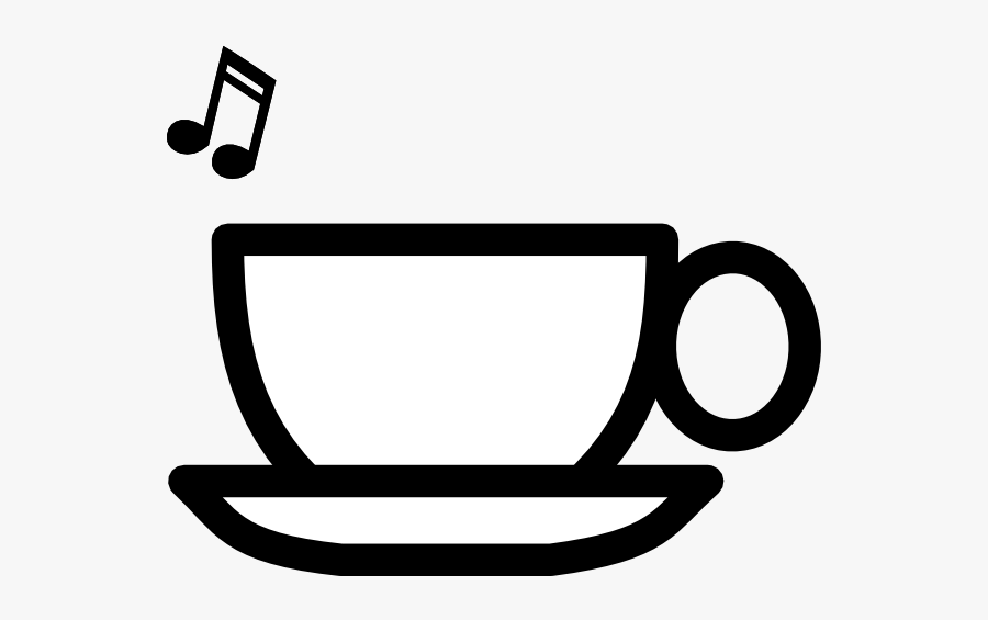 Coffee Cup Clipart Black And White, Transparent Clipart