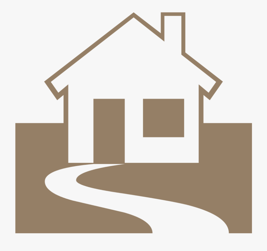 Empty House Clipart - House Silhouette, Transparent Clipart