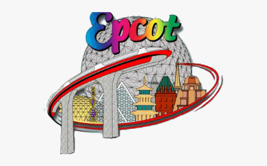 Epcot Cliparts - Logo Disney Epcot Clipart, Transparent Clipart