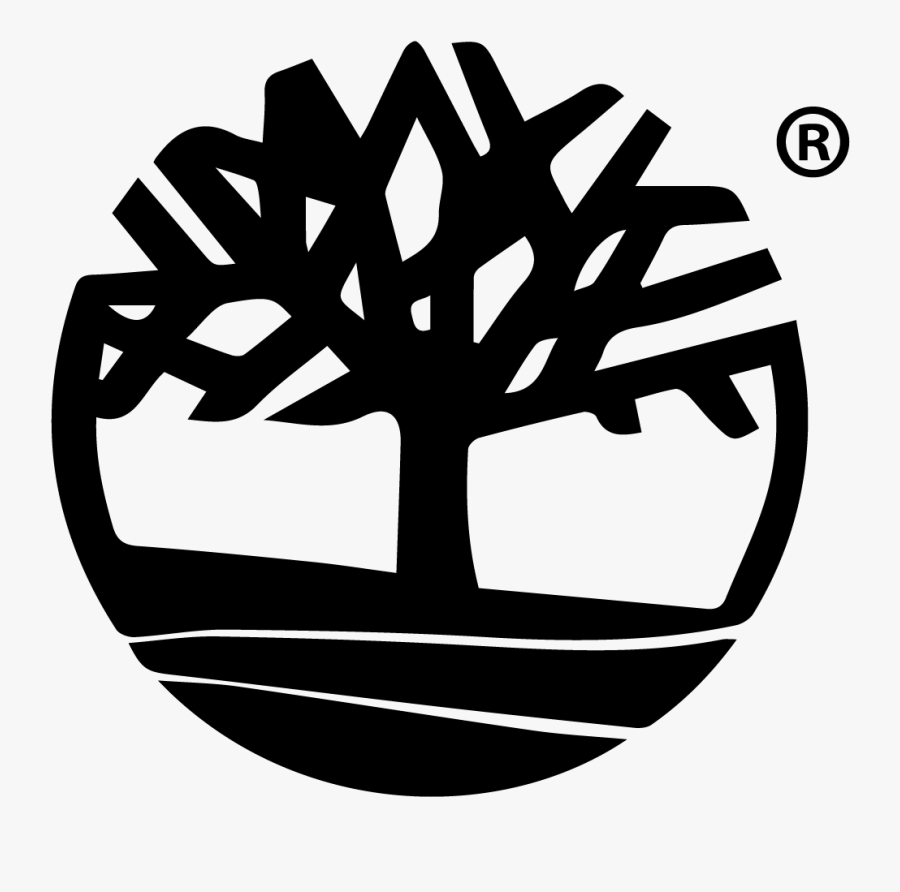 Logos With Black Trees, Transparent Clipart