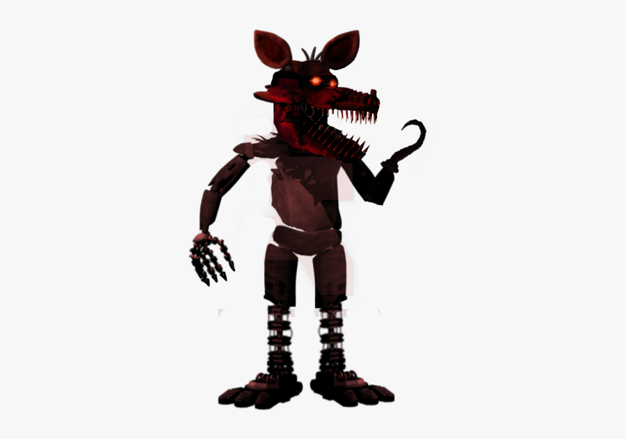 Nightmare Foxy Png Clipart - Foxy No Background Fnaf, Transparent Clipart