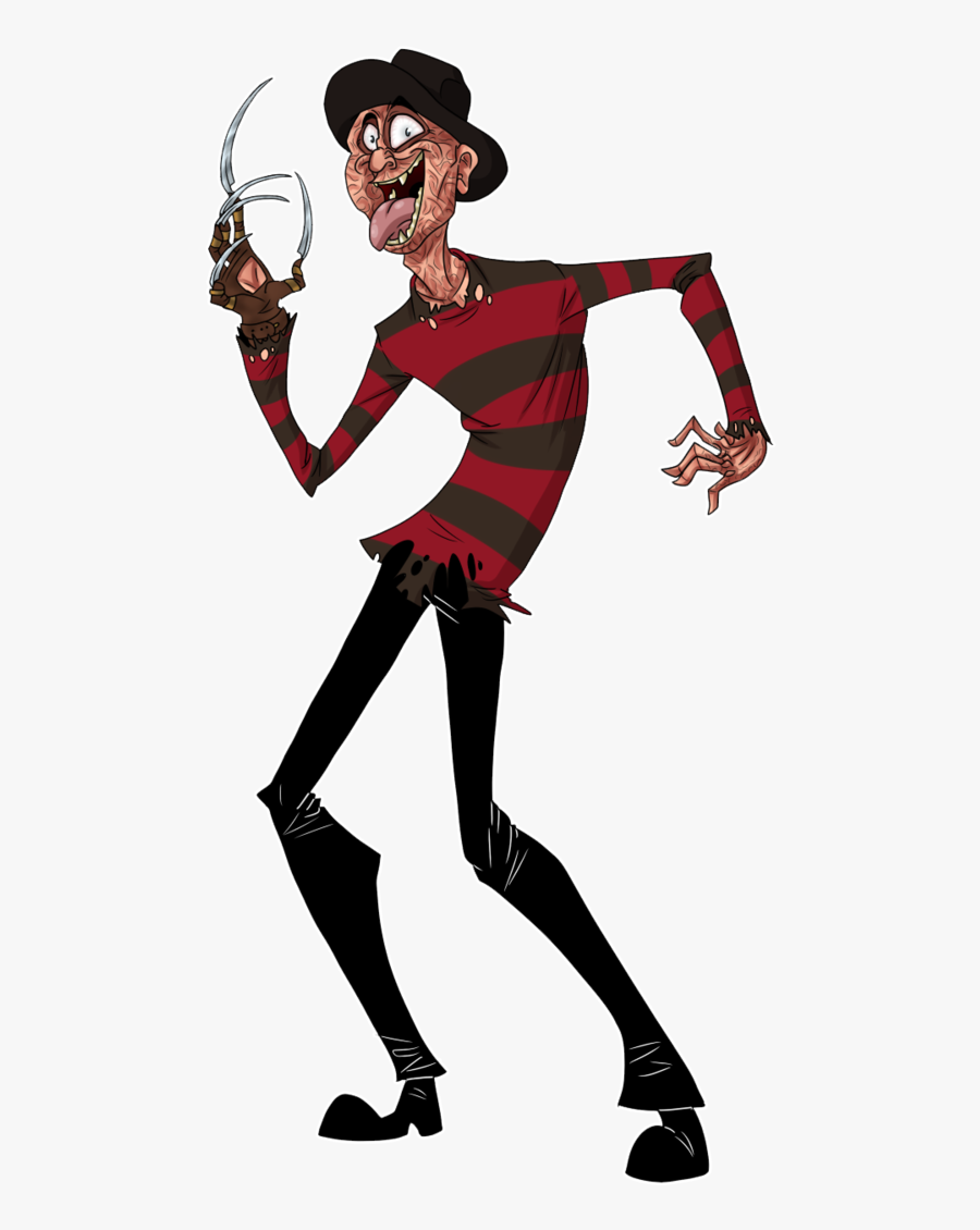 Freddy Krueger Drawing Clip Art - Freddy Krueger Cartoon Png, Transparent Clipart