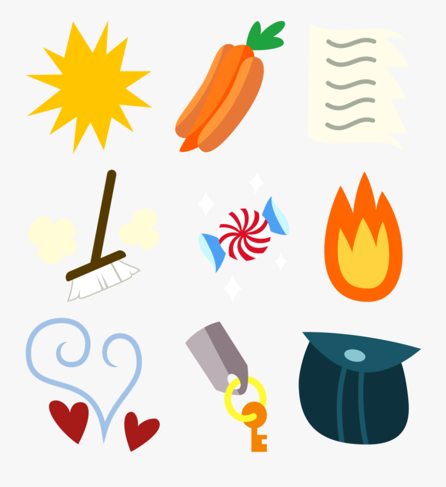 Stranger Than Fan Fiction - Mlp Broom Cutie Mark, Transparent Clipart