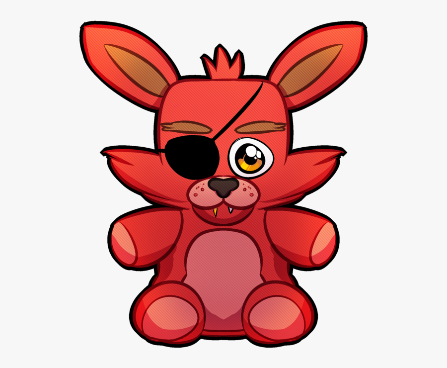 Speedpaint Drawing Fnaf Foxy - Foxy Plush Drawings, Transparent Clipart