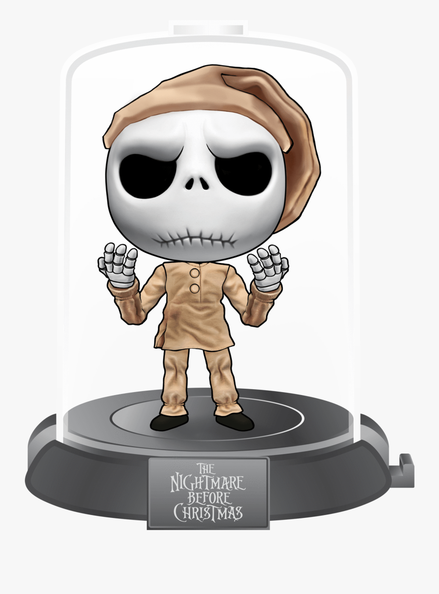 Transparent Nightmare Before Christmas Clipart - Set Of 8 Disney Nightmare Before Christmas Domez Collectible, Transparent Clipart