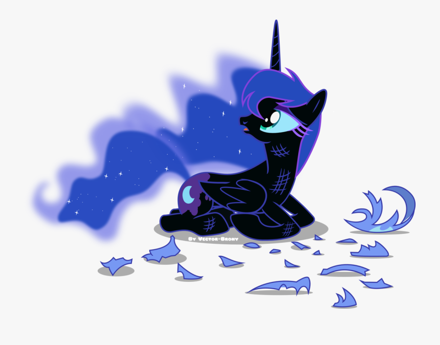 Nightmare Moon Sad, Transparent Clipart