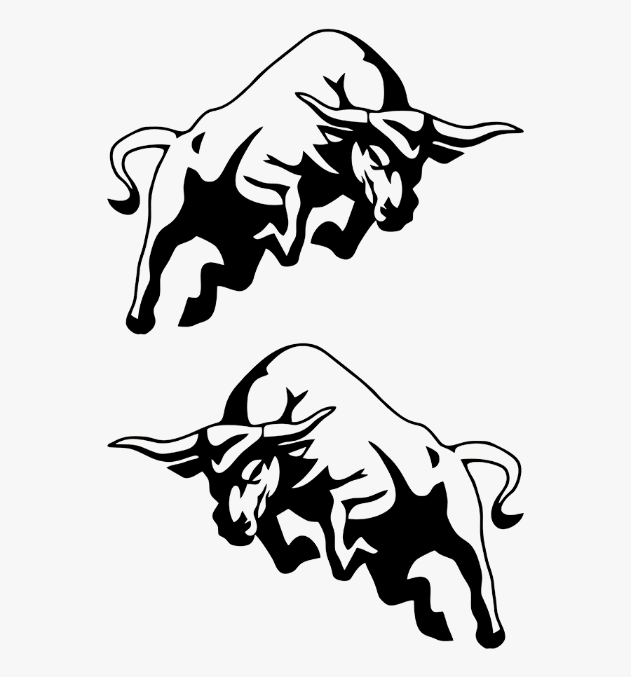 Buffalo Bull Cow Jdm Auto Car Bumper Window Vinyl Decal - Bull Logo Png, Transparent Clipart