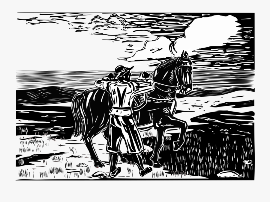 Comics,art,human Behavior - Horse, Transparent Clipart