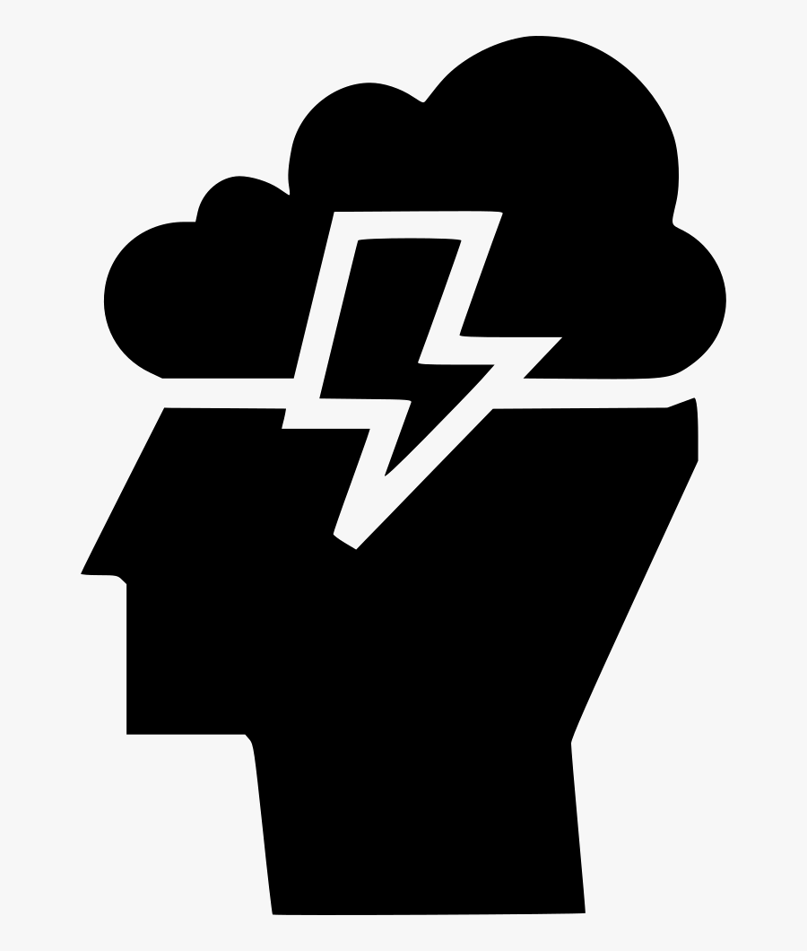 Man Person Idea Innovation Invention Cloud Lightning - Invention, Transparent Clipart