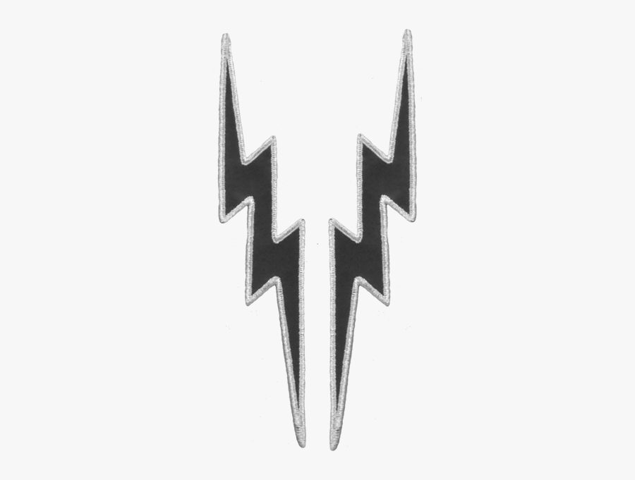 Black Lightning Bolt Png, Transparent Clipart