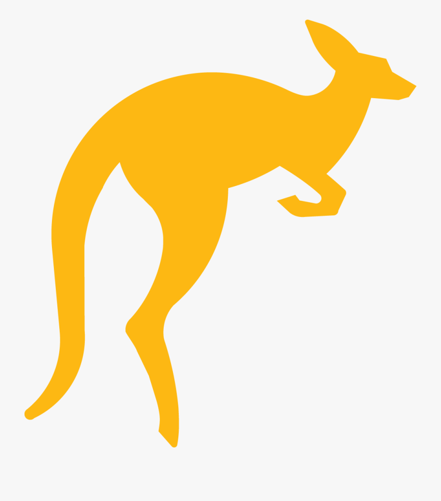 Kangaroo Logo Hopping Kangaro - Kangaroo Logo Png, Transparent Clipart