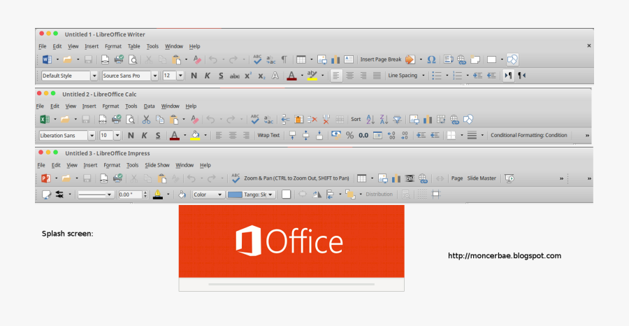 Clip Art Office For Libreoffice - Libreoffice Microsoft Theme, Transparent Clipart