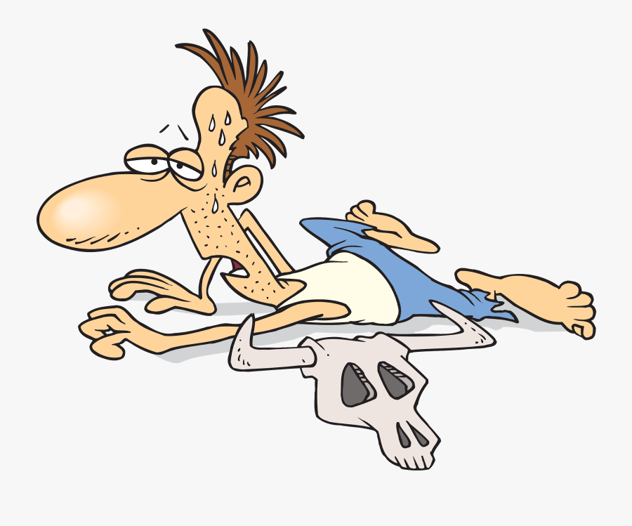 Transparent Kid President Clipart - Man Crawling In Desert, Transparent Clipart