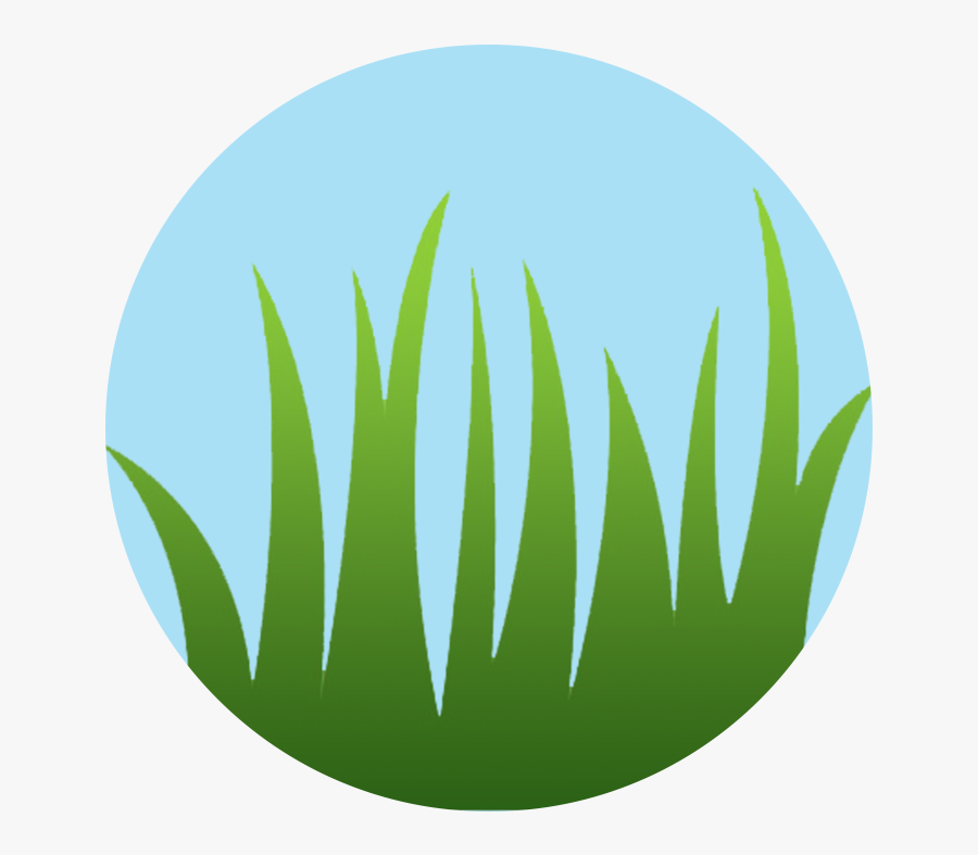 Grass In A Circle Logo, Transparent Clipart