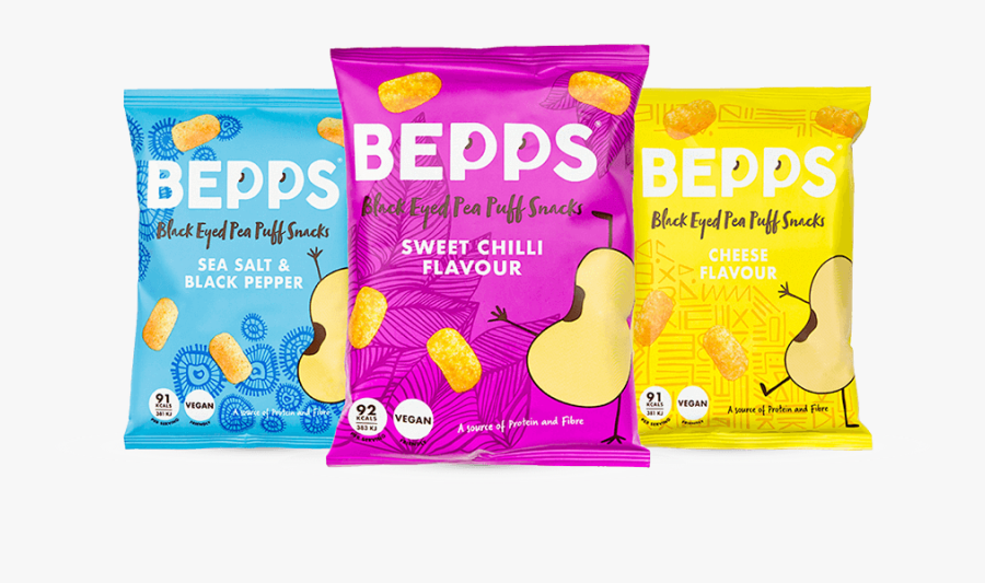 Bepps Product Range - Bepps Snacks, Transparent Clipart