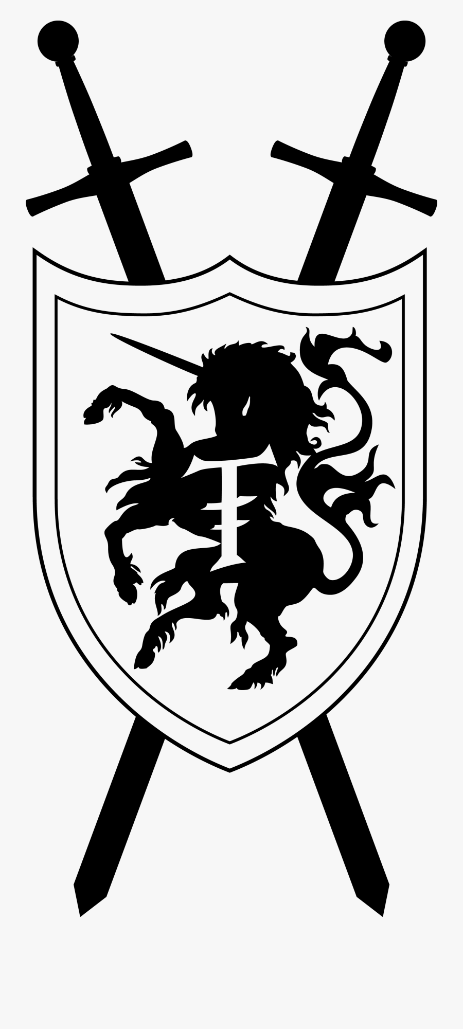 Shield - Knight Sigil, Transparent Clipart